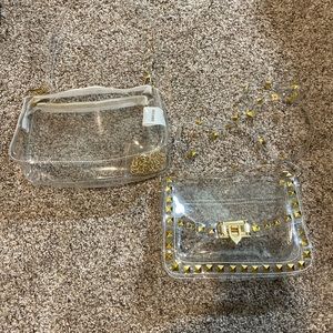 ***MOVING SALE*** Chic Clear bags Make ANY offer!